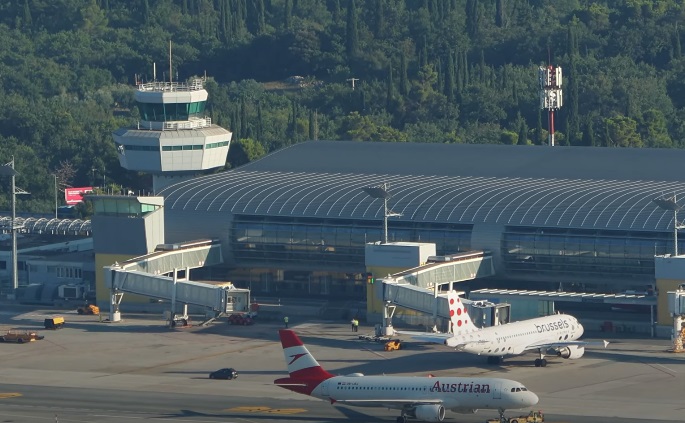 Dubrovnik Airport Live Webcam showing real-time aircraft operations, terminal activities, and runway movements at this scenic Dubrovnik airport