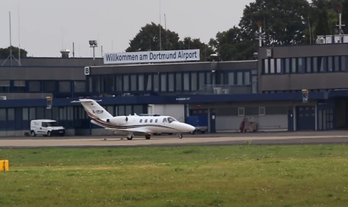 Dortmund Airport (DTM/EDLW) Live Webcam featuring real-time views of aircraft operations, terminal activities, and runway movements in North Rhine-Westphalia