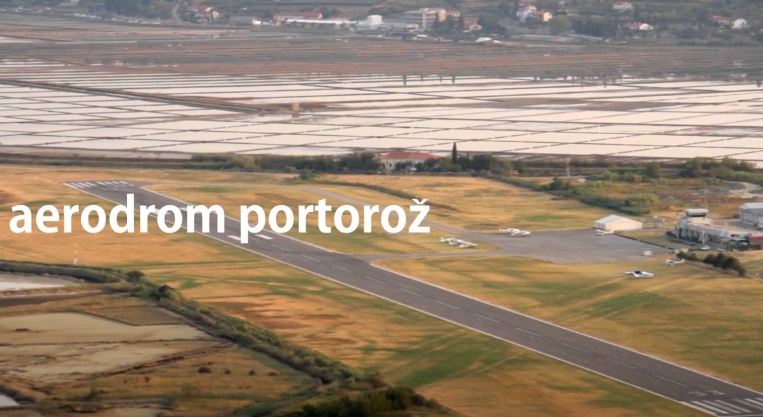 Portoroz Airport IATA: POW, ICAO: LJPZ Live Webcam showing real-time aircraft operations and terminal activities at Slovenia's coastal international airport