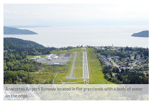 Anacortes Airport Live Webcam showing real-time aircraft operations, terminal activities, and runway movements at this scenic Washington State airport